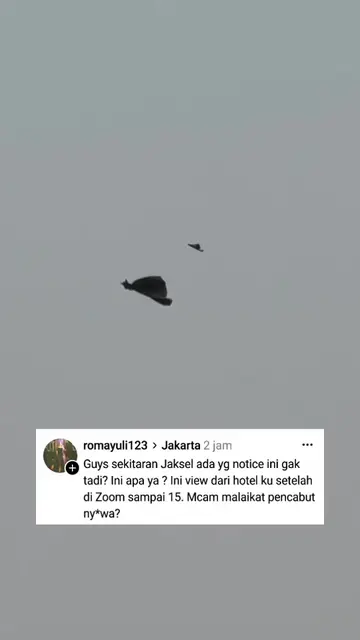 ada yang tau? 😯 #bendaaneh #bendaterbang #langitjakarta #jakarta #fenomenalangi