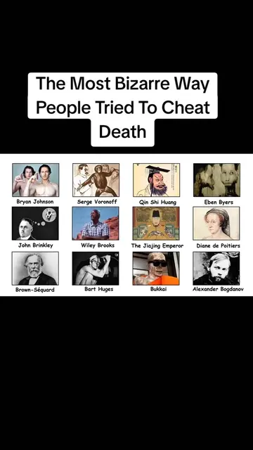 The Most Bizarre Way People Tried To Cheat Death Pt1 #explain #trending #viral #