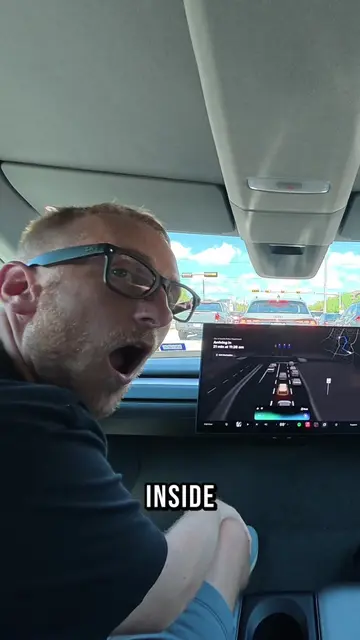 Grok sends me to jail in my Tesla Cybercab 