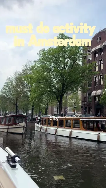 Use code “KATIEALYSSE15” for extra savings on any GetYourGuide tour🫶🏽  A canal