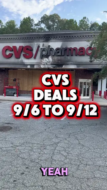 CVS deals from 9/6 to 9/12 #cvs #cvsdeals #cvscouponing #couponing #deals 
