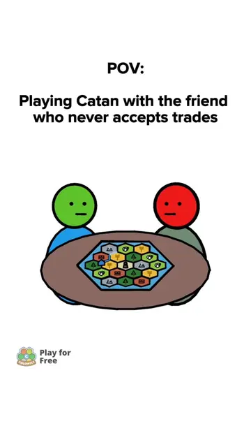 Tag the friend who would rather trade 4:1 with the bank than help you 🐑 Play on