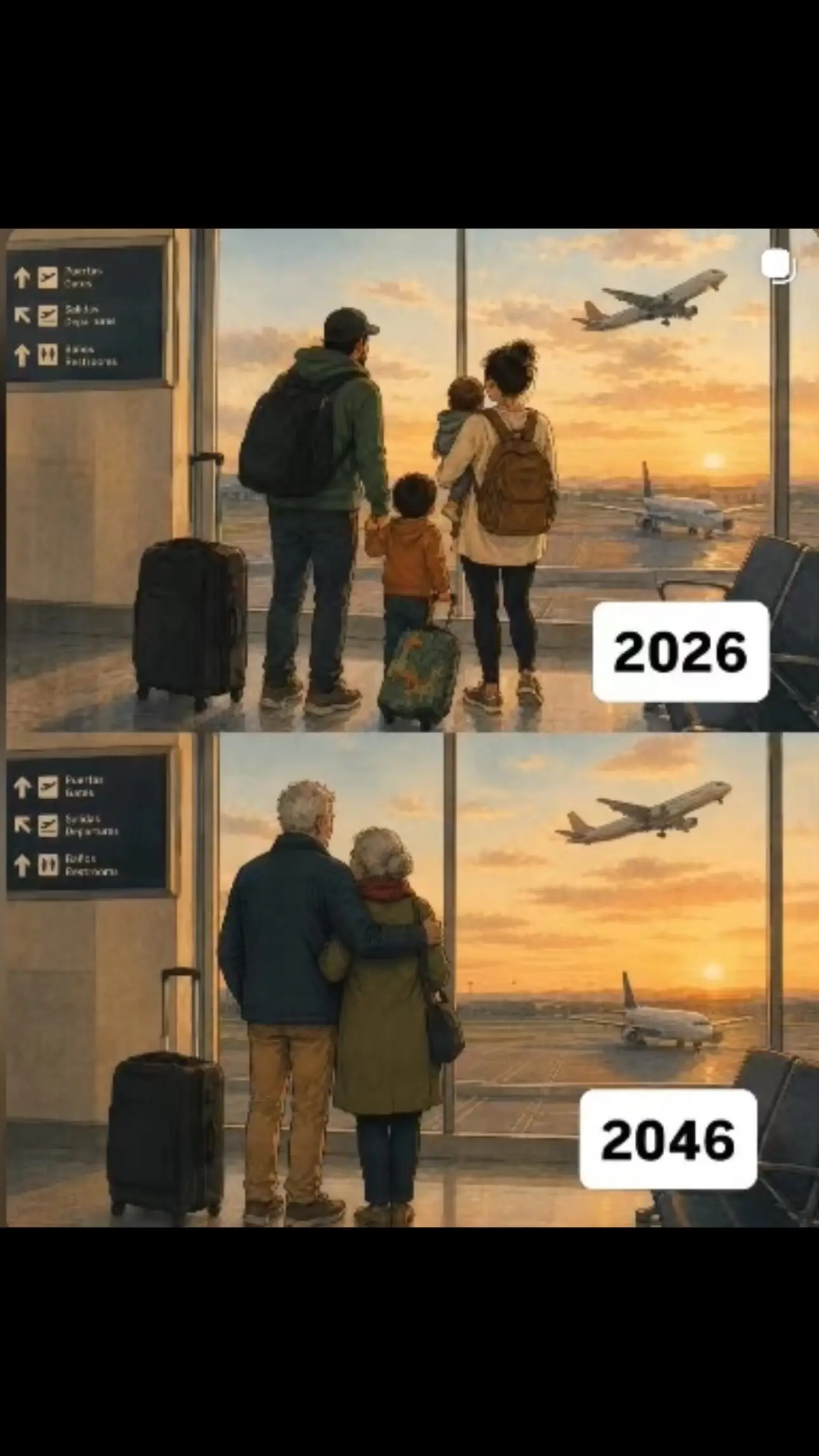 …One day they’ll be the ones packing their bags… and we’ll be the ones watching 