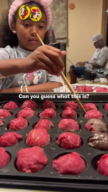 Found another way to use our takoyaki maker! #japanesefood #yakiniku #beef #Dinn