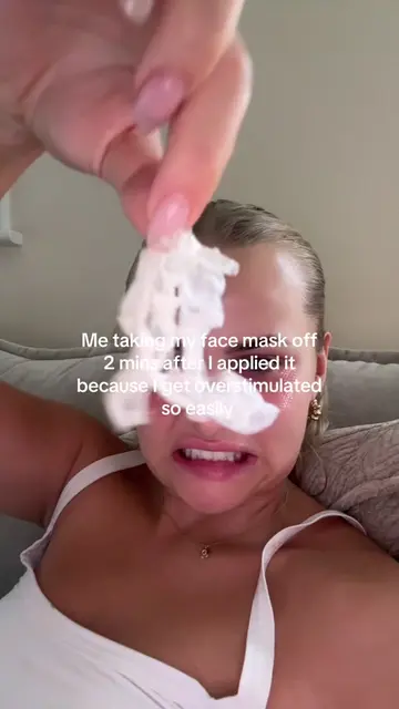 I want the glass skin and patience  #overstimulatedgirlies #skincare #eczema 
