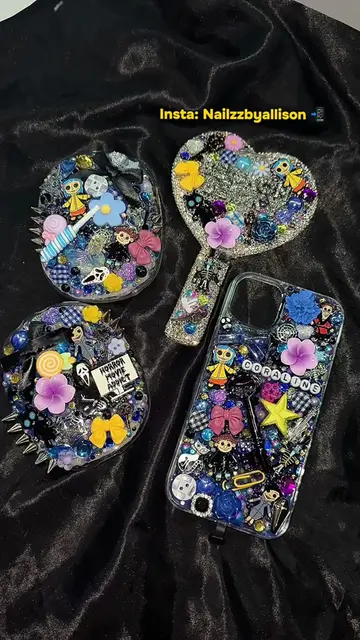 Coraline junk case 💙 #coraline #coralinephonecase #fyppp #junkcase #virall 