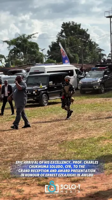 The epic arrival of His Excellency, Prof. Charles Chukwuma Soludo, CFR, Executiv