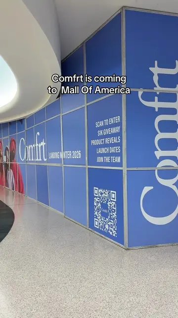 @Comfrt is coming to @Mall of America ! #mallofamerica #comfrt #fyp #shopping #m