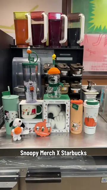 Snoopy X Starbucks is HERE🐶☕️✨ Prices included #fyp #starbucks #snoopy #charlie