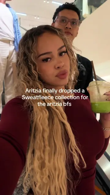 Sweatfleece for him so I can stop sharing mine 🤭 #aritzia #shopping #haul #girl