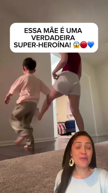 ESSA MÃE É UMA VERDADEIRA SUPER-HEROÍNA! 😱🔴💙 Gente, que ideia mais fofa e per