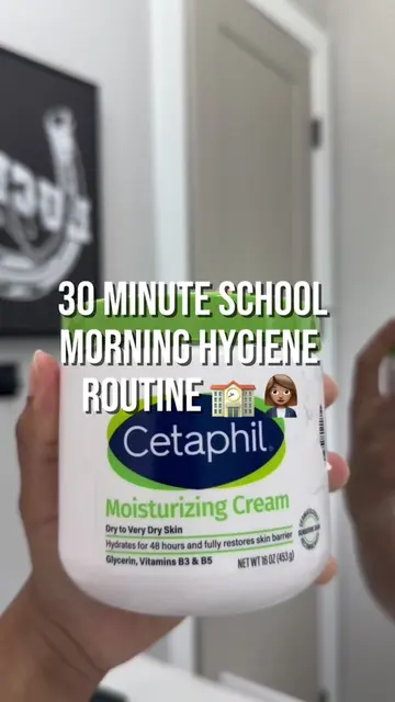 30 minute school morning hygiene routine #howtosmellgood #hygiene #hygieneproduc