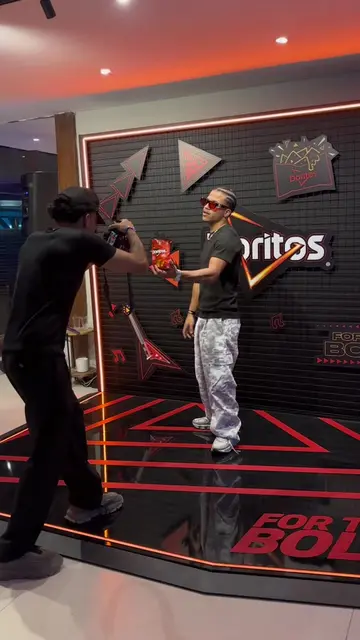um esquenta diferente pro festival 🔥👀 DORITOS®️ me trouxe pra viver essa exper
