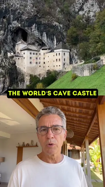Predjama Castle in Slovenia holds the Guinness World Record as the largest cave 