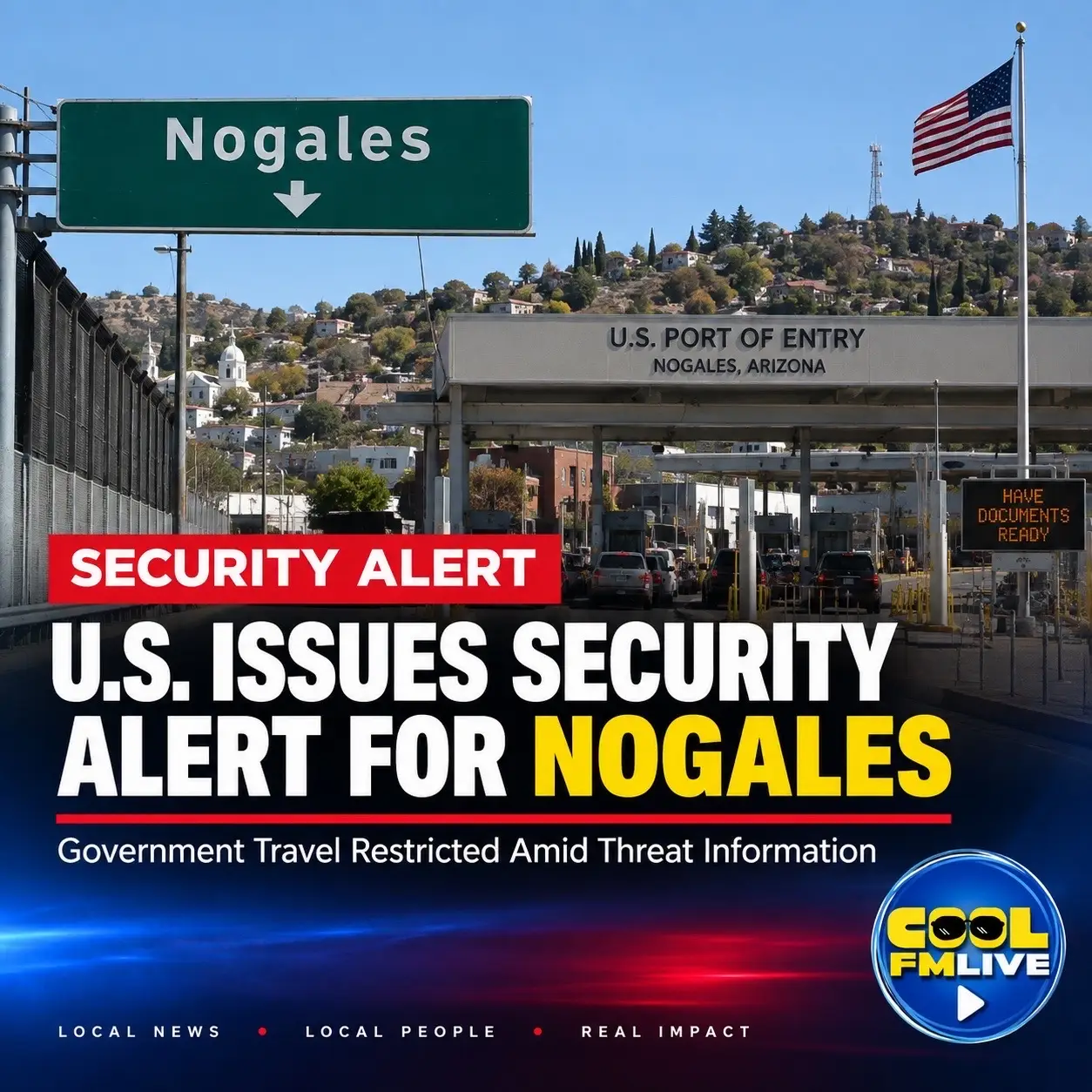 NOGALES, SONORA — The U.S. Consulate in Nogales has issued a security alert rest