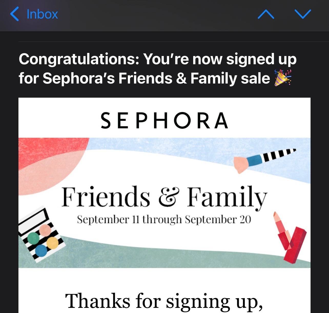 Thanks to the girlies that are sharing the @Sephora code….lemme know if u want t