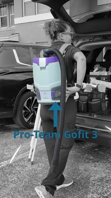 Okay friends, if your cleaner doesn’t have a vacuum backpack... you might need t