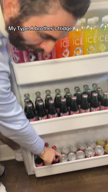 #dietcoke #fridgegoals #fridgeorganization #kitchenorganization #brother 
