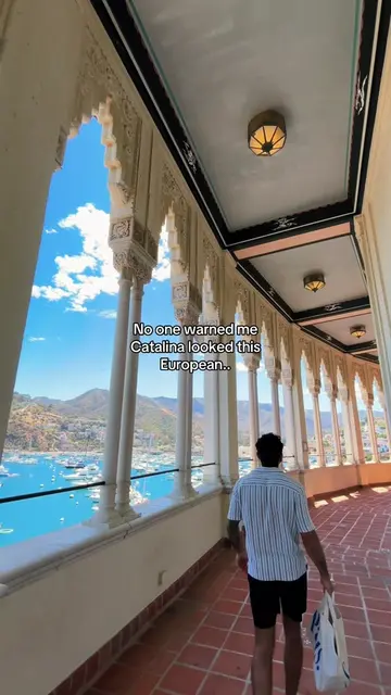 Still can’t believe this is California. The iconic Catalina Casino and the views