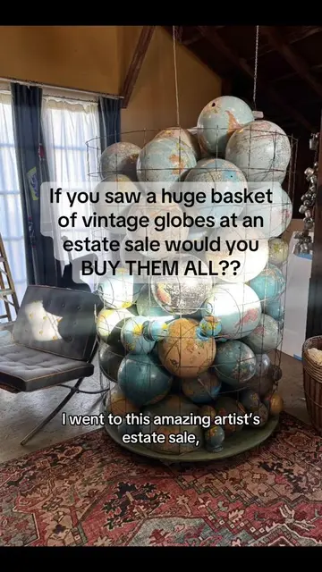 You truly never know what you’re gonna find when you go to an estate sale! And a