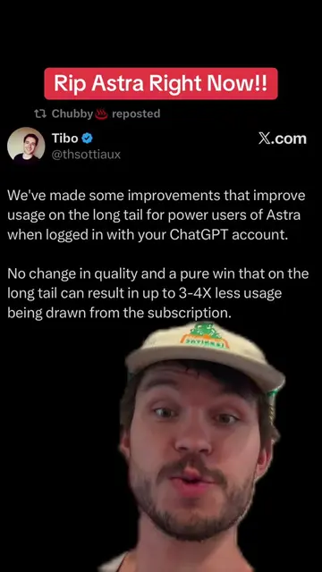 They finally fix the Astra drawdown so please rip Astro right now #gpt6 #greensc