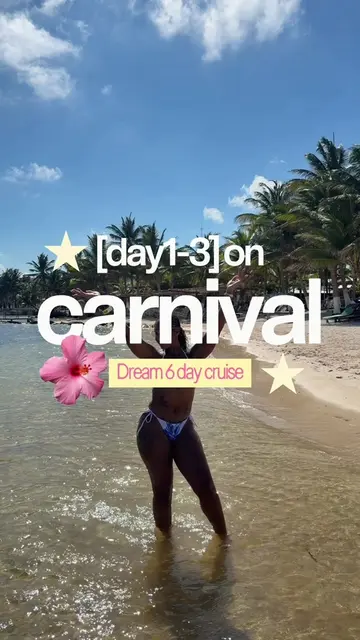 @carnival Dream was a vibe 🛳️🤭 6 days Sunday-Saturday: Costa Maya, Belize & Co