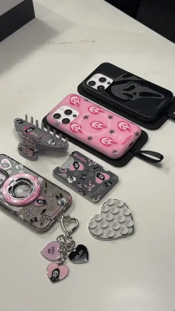 Ghostface x Velvet Caviar Collab!!! So iconic! 🔪📱✨🖤 @Velvet Caviar  #ghostfac
