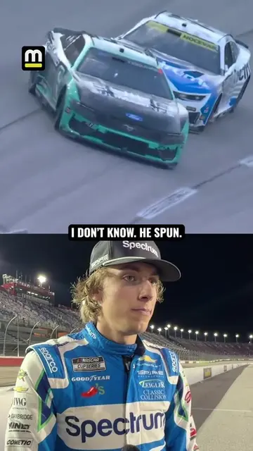 Brad Keselowski said Carson Hocevar has one coming for him. Carson’s response… #