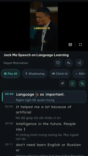 Luyện Shadowing tiếng Anh qua video ngắn truyền cảm hứng 💪🏻📚 @4you_languageap