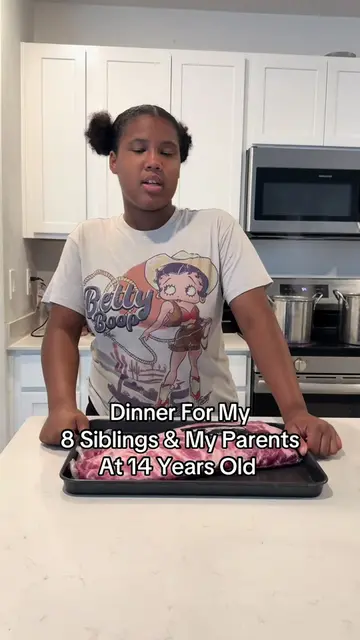 Dinner For My 8 Siblings & My Parents At 14 Years Old 