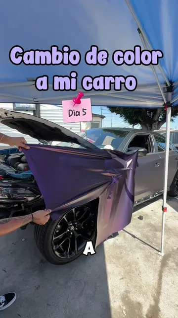 Cambio de color a mi carro día 5 en español herramientas que uso para wrap en mi