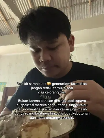Emang kondisi sandwich gen nggak semuanya sama. Ada yang punya tanggungan besar,