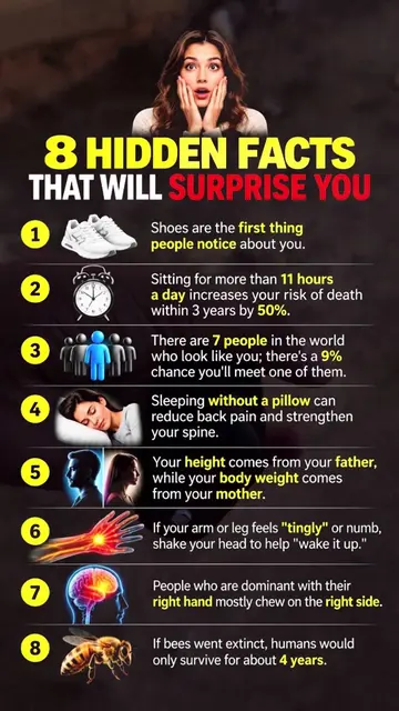 8 Hidden Facts That Will Seriously Surprise You 🤯 #DidYouKnow #MindBlowingFacts