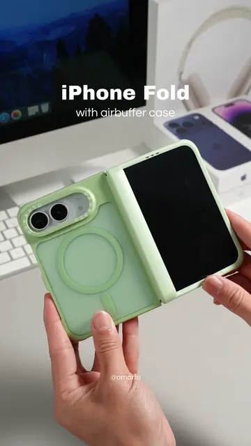 Is it too early to buy my iPhone Duo airbuffer case? 👀📱✨ #iphonefold #ornarto 