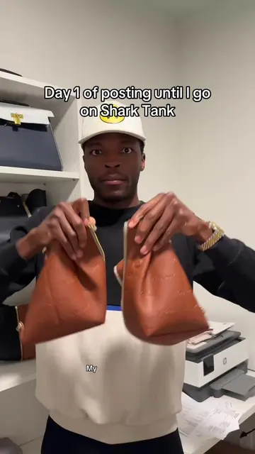 Day 1 #sharktank #sustainablefashion #innovation #bag 