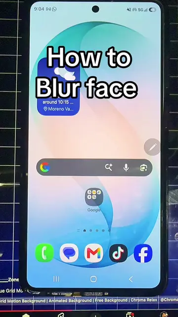 How to blur your face on TikTok using TikTok blur filter very easy very simple #