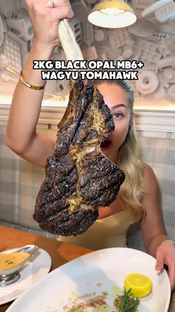 Would you try this? 😳 @BOCCA 📍 Paramatta, Sydney Australia 🇦🇺 #tomahawksteak