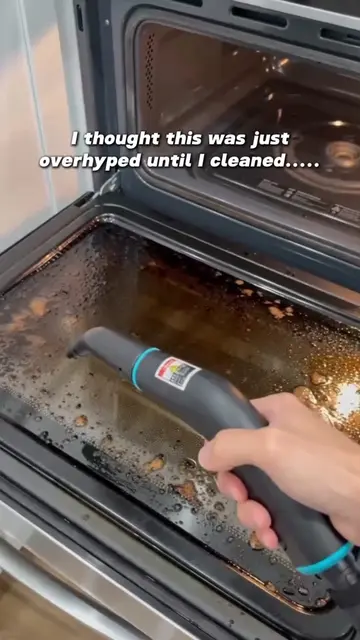 ✨ Say goodbye to stubborn dirt with the power of steam! 💨 This Portable Handhel