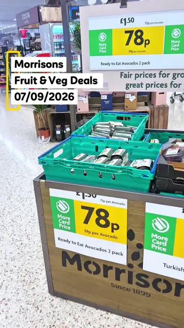 What’s New in Middle of Morrisons Fruits and Vegetables Aisle This Week? | Septe