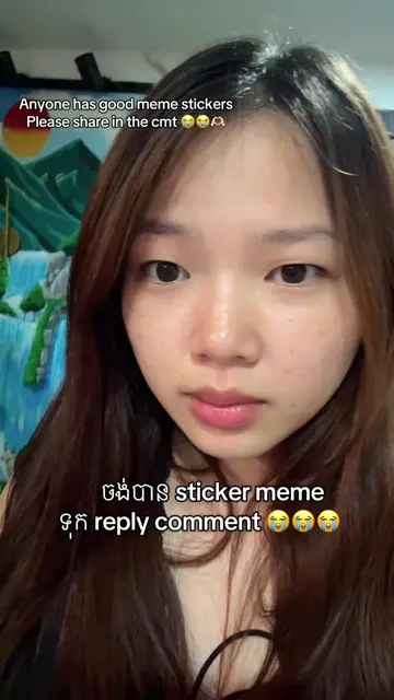 Anyone has funny sticker meme? Your girl want to expand her sticker collection �