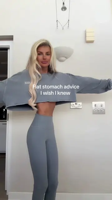 Flat stomach advice I wish I knew sooner 🎀 You don’t need to eat less, you need