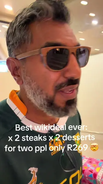 X2 steaks x2 desserts for only R269. Diamond peak spur in strand street Cape Tow