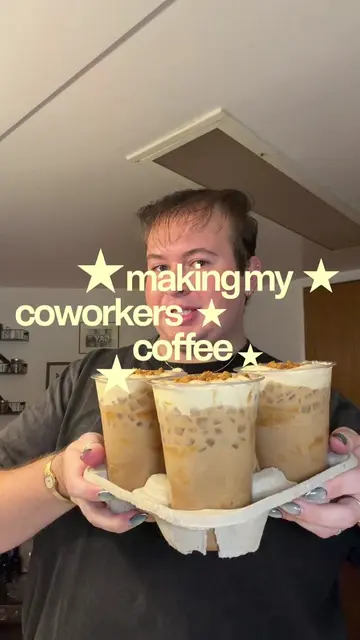 to all my other coworkers i love you and i owe you a coffee😘 #coffeeathome #cof