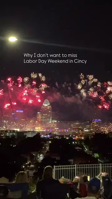 Labor Day weekend in Cincy always hits different and I like watching from the Ne