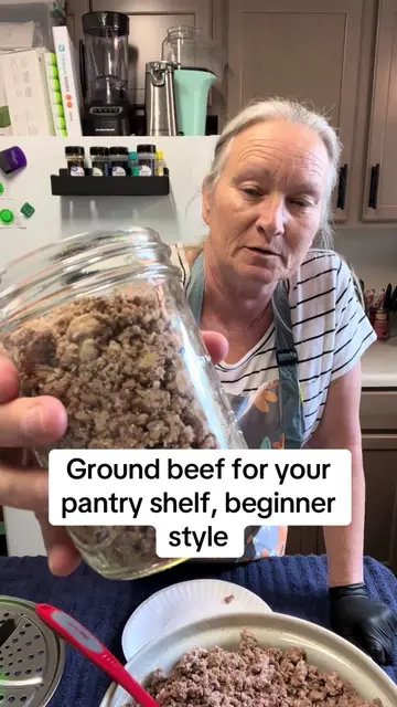 Pressure canning for beginners canning ground beef for your pantry shelves 