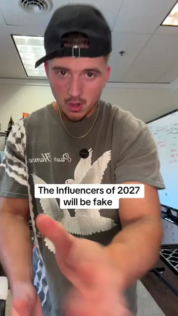 This is what our future looks like on social media. AI everywhere #ai #aivideos 