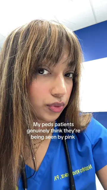 Whatever lets me look inside your ears kiddo 🤩 #pinkpantheress #healthcare #fyp
