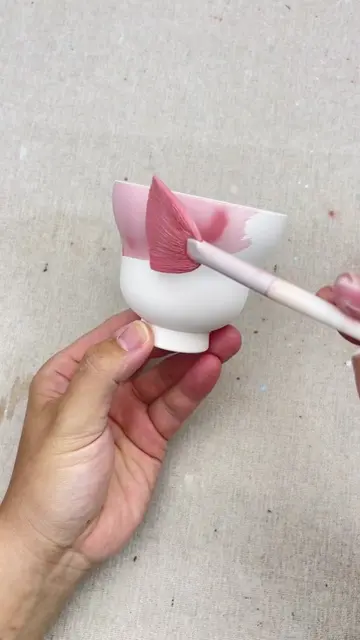 🤩The end of the video is what you want to see.#potterytiktok #DIY #clayart #pai