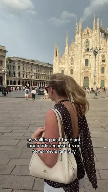 The way we literally had to walk by this everyday 😭 #traveltok #milan #relatabl