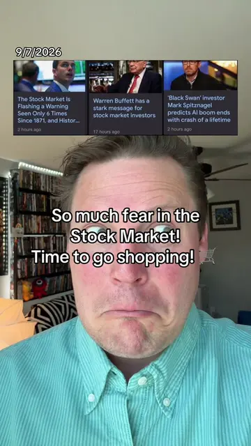 So much fear in the stock market. #stockmarket #investor #cpi #investor 
